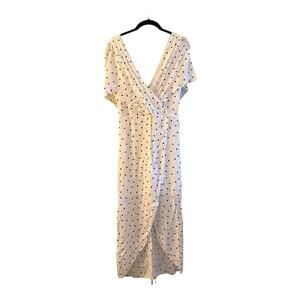 Alice & Olivia Darva Midi Dress Polka Dot Size 4